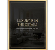 Luxury Cleaning Business Launch Kit
